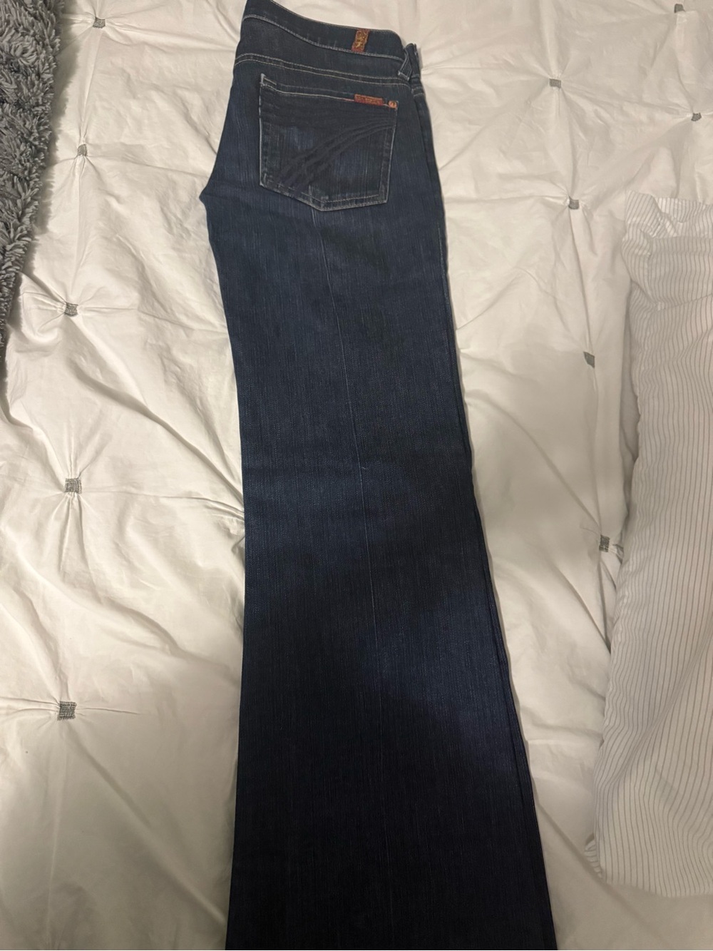 7 For All Mankind Dark Indigo Jeans
